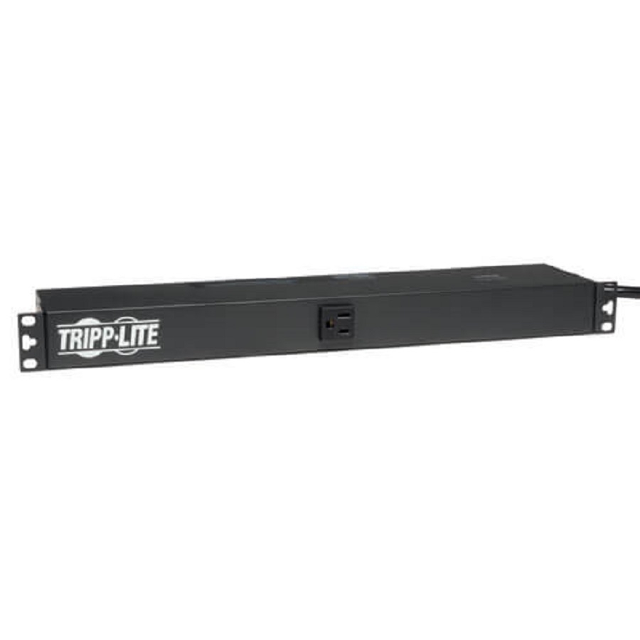 Pdu Tripp-Lite Basico Monofasico De 1.8 Kw, 120V, 13 Contactos Nema 5-15-R, Entrada Clavija Nema 5-15-P, Cable 4.57M 15 Pies, 1U De Rack. — TRIPP-LITE · SKU AC-944