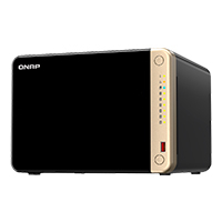 Nas Qnap Ts-664-8G / Torre / 6 Bahias / Celeron N5095 Nucleo Cuadruple 2.9 Ghz /8Gb Ram Ddr4 / Lan 2,5Gbe X2 / Usb 3.2 X2 / Hdmi / Hot Swap / Soportea M.2 2280 /No Incluye Discos — QNAP · SKU SAM-820