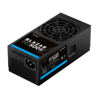 Fuente De Poder Acteck Blazar Fx500 / Tfx / 500 W / Uvp - Ovp - Opp - Scp / No Modular / Atx 24 Pines - Atx12V 4+4 - 2 Puertos Sata - 2 Molex / Negro / Es-05002T — ACTECK · SKU CSP-696