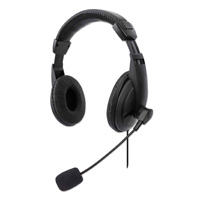 Audifonos Diadema, Manhattan,179843, Usb Mediano, Control Integrado — MANHATTAN · SKU SPK-2078