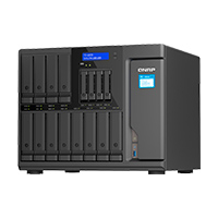 Nas Qnap Ts-1655-8G/ 16 Bahias /12 Sata De 3,5 4 Sata De 2,5/Ocho Nucleos 2.8Ghz/8Gb Ddr4 Hasta 128Gb/2 Pto 2,5 Gbe/Usb 3.2 X4/ Hotswap/ No Incluye Discos/ Atom C5125/ Torre/ Hasta 240 Tb — QNAP · SKU SAM-826