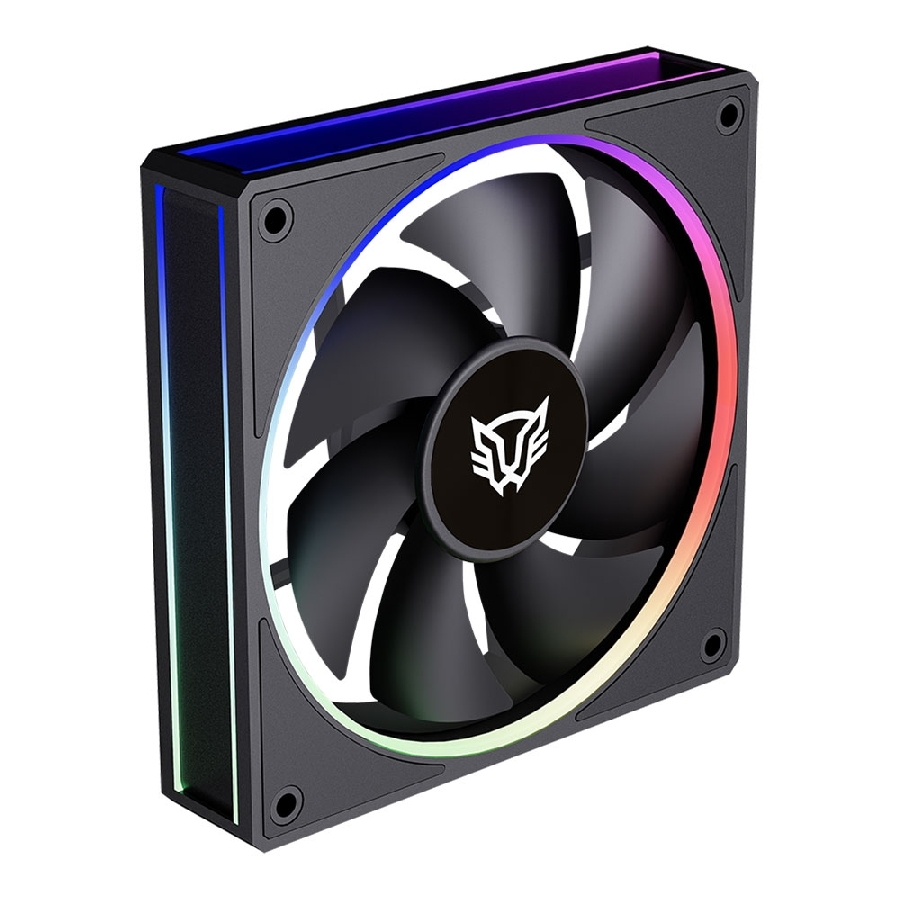 Kit 3 Ventiladores Balam Rush Eolox Bora Exb85 / Potencia De Enfriamiento / Velocidad 1600 Rpm / Silencio Imbatible / Conexin Pwm Aura / Argb / Negro / Br-942126 — BALAM RUSH · SKU CF-533