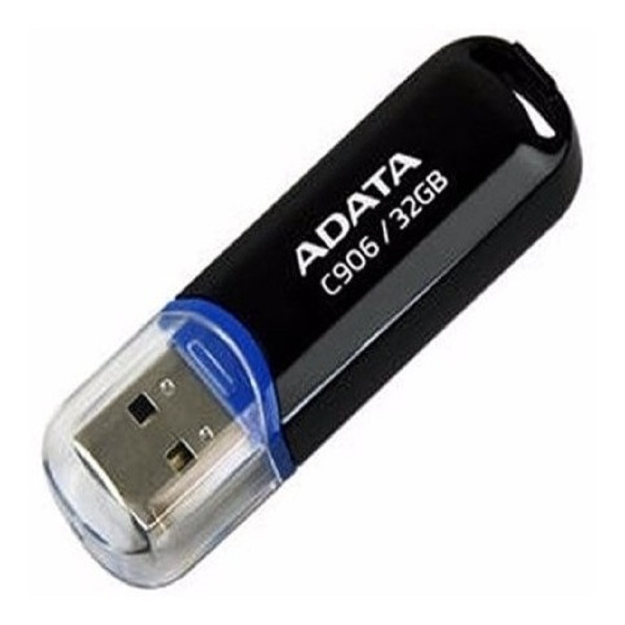 Memoria Adata 32Gb Usb 2.0 C906 Negro (Ac906-32G-Rbk) — ADATA · SKU RAM-2253