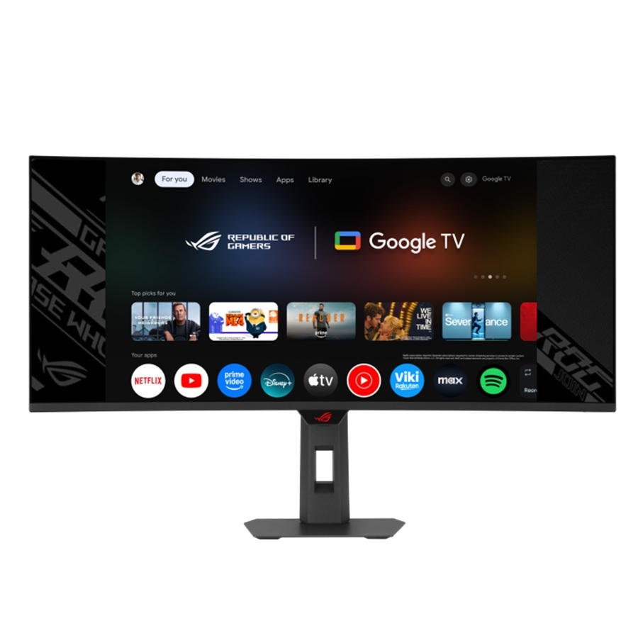 Monitor Gamer Asus Rog Strix Oled Xg34Wcdmtg /34 /3440X1440 /Tr 0.03Ms /240Hz /2X Hdmi 2.1 /Dp /Dp Tipo-C /Usb-C 90W /Altavoces /Vesa /Curvo /Wifi /Google Tv