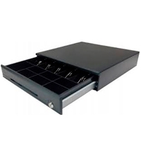 Cajon De Dinero Ec Line Elegance Ec-Cd-100M-Ii-G, Negro, Compartimientos 5 Billetes - 7 Monedas, Rj11 · RimeTec México