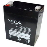 Bateria De Reemplazo Vica 12V 5Ah, Generica Compatible Con El 80% De No Breaks De Otras Marcas, 1 Año De Garantia