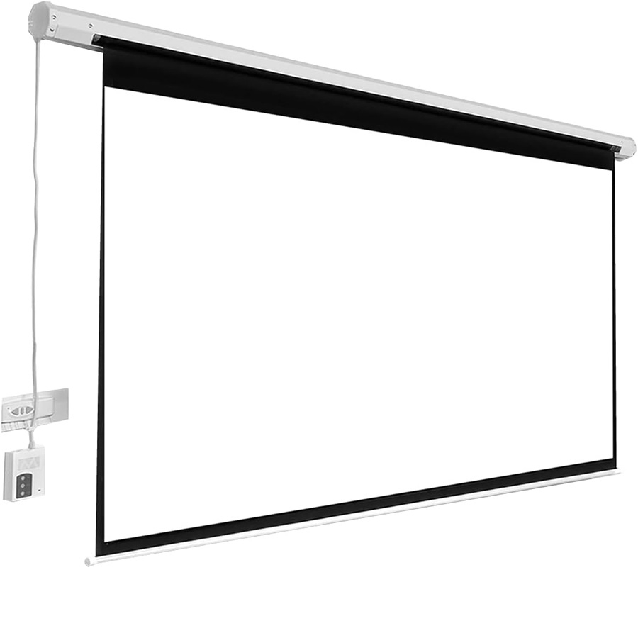 Pantalla Proyeccion Electrica Multimedia Screen Mse-154, 86 Pulgadas Diagonal, Medida 154 Cm X 154 Cm, Formato 1:1, Color Blanco Mate, Para Colgar O Pared — MULTIMEDIA SCREENS · SKU AC-11812