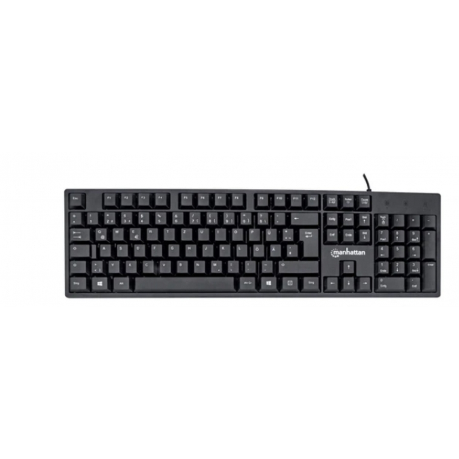 Teclado,Manhattan,179324, Mx Usb Cableado — MANHATTAN · SKU KB-1045