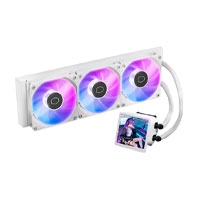 Disipador De Enfriamiento Liquido Cooler Master Masterliquid Core Lcd 360 4 Pulgadas / Argb / Blanco / Gamer · RimeTec México
