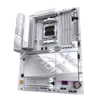 Tarjeta Madre Gigabyte B850 A Elite Wf7 Ice / Socket Amd Am5 / Ddr5 8200 Mt/S / Wifi 7 / Bt 5.4 / Atx / Gamer · SKU MB-1471