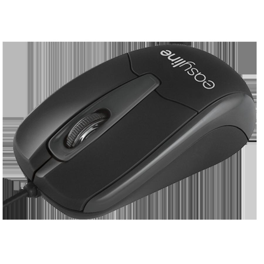 Mouse Alambrico Optico 1000 Dpi Conector Usb Easy Line By Perfect Choice - Negro — PERFECT CHOICE · SKU MS-777