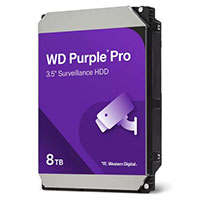 Disco Duro Interno Wd Purple Pro 8Tb 3.5 Escritorio Sata3 6Gb/S 256Mb 7200Rpm 24X7 Ia Dvr Nvr 1-16 Bahias 1-64 Camaras Wd8002Purp — WD - WESTERN DIGITAL · SKU HD-3157
