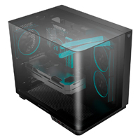 Gabinete Gamer Balam Rush Tank Expert Curve 6800 / Media Torre / Atx - Micro Atx - Itx / Ventiladores Argb Incluye 3X 120 Mm / Panel Curvo De Cristal Templado / Negro /Br-941570 — BALAM RUSH · SKU CS-1097