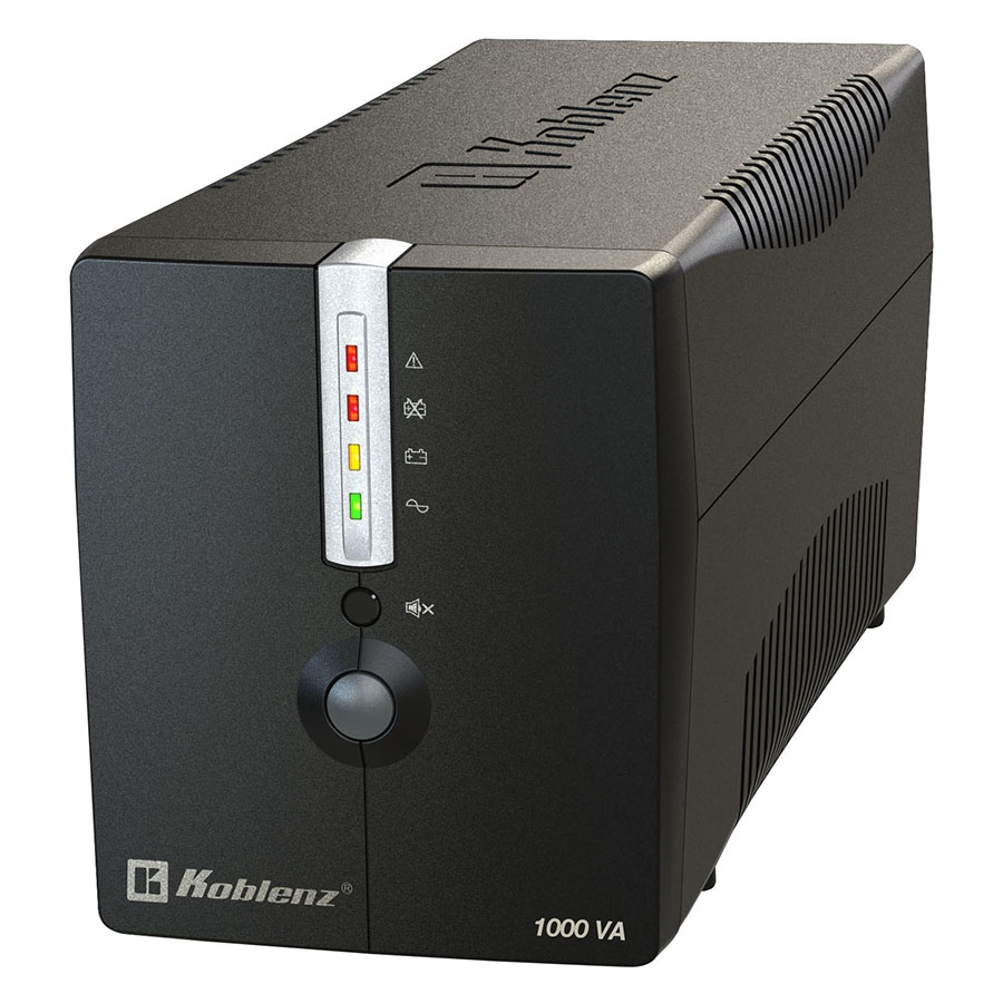 No Break Koblenz 10017, 1000Va / 500W, Linea Pro, 8 Cont, Usb, Rj11, 450 Joules, Hasta 60 Min. — KOBLENZ · SKU FR-942