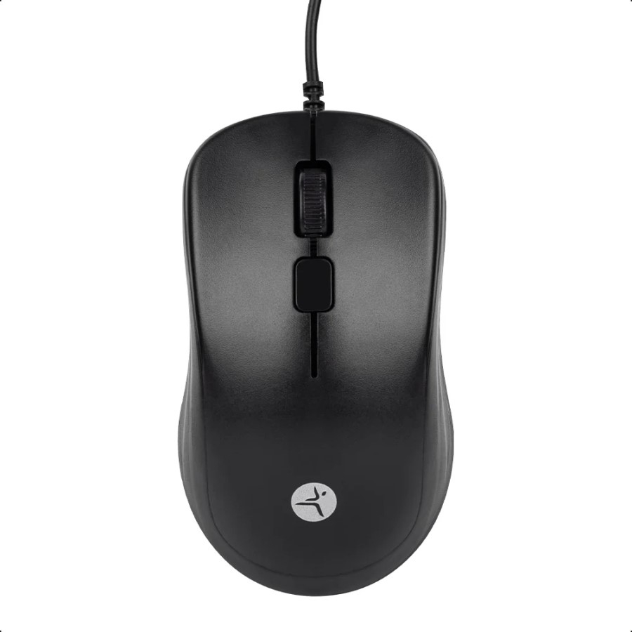 Mouse - Techzone - Tzacmoa01 - Alambrico - Optico - 1200 Dpi - 1.5Mtrs - 2 Botones + Scroll - Negro