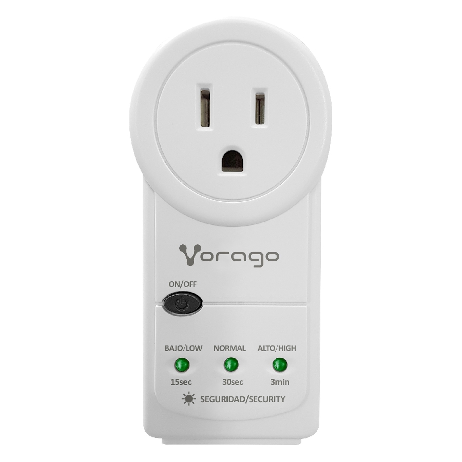 Protector De Voltaje / Vorago / Avr-300-Wh / 1,800W / Rj45 / Portatil / Blanco / Recomendado Para Electrodomesticos