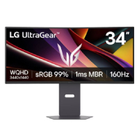 Monitor Pc Lg 34G600A Gaming Ultragear Curvo Wqhd 34,Panel Va,3440X1440,160Hz,Tr 1Ms(Mbr),Asp 21:9,Brillo 300Cd/M2,Contr 4000:1,1800R,Hdr10,Amd Freesync,Hdmi,Displayport,Speaker 5Wx2,Vesa 100X100. · RimeTec México