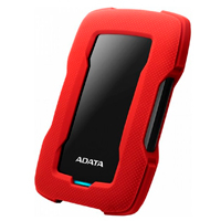Disco Duro Externo Adata Hd330 2Tb Portatil 2.5 Usb 3.2 Windows Mac Linux Contragolpes Slim Color Rojo Ahd330-2Tu31-Crd — ADATA · SKU HD-1793