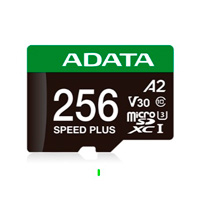 Memoria Adata Microsdxc Speed Plus 256Gb Cl10 Con Adaptador Ud256Gui3V30A2Sp-Ra1 · RimeTec México